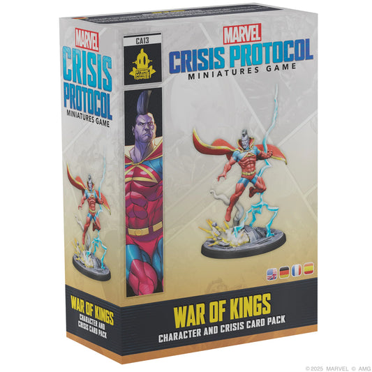 Marvel Crisis Protocl: War of Kings Character and Crisis Card Pack