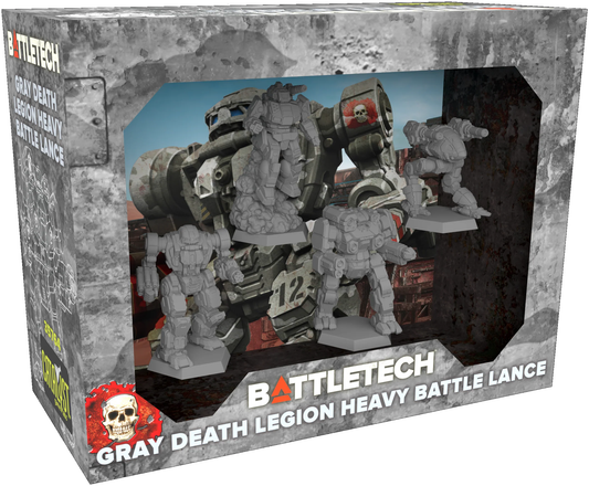 Battletech: Gray Death Legion Heavy Battle Lance