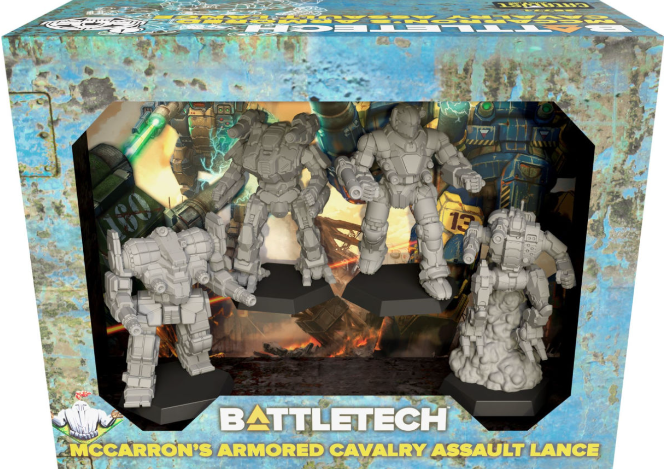Battletech: Mccarron's Armored Cavalry Assault Lance