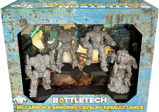 Battletech: Mccarron's Armored Cavalry Assault Lance