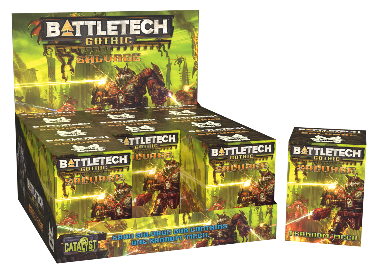 BattleTech Gothic: Salvage Display (Set of 9 boxes) [Pre-order][Available 7/15/2025]
