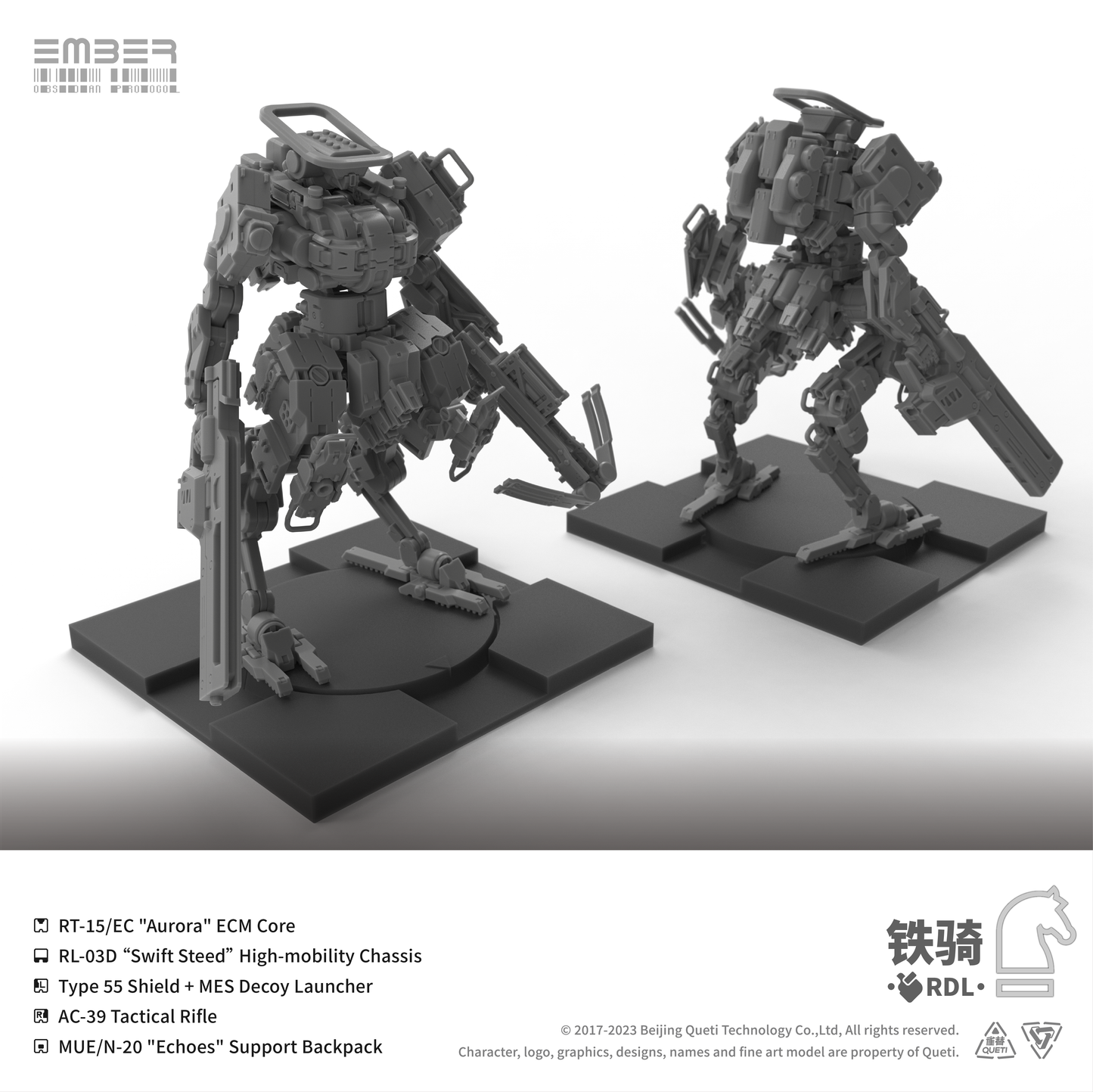 [Pre-order][ETA: May, 2025] Ember: Obsidian Protocol - RDL Cavalry Expansion Set