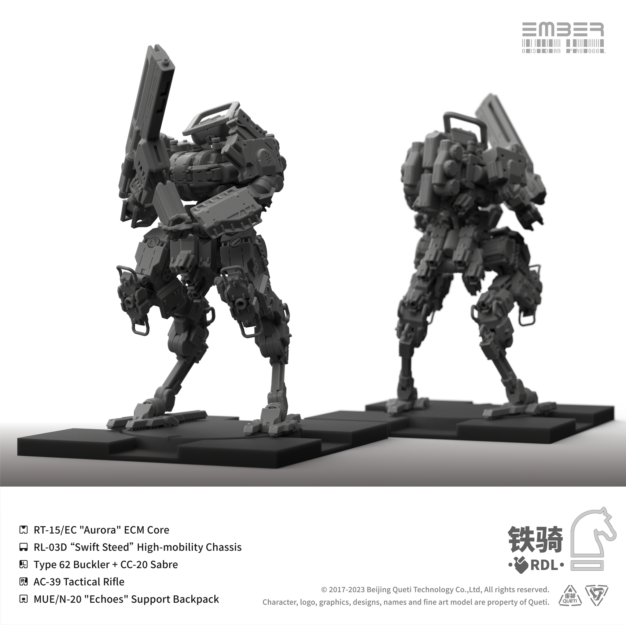 Obsidian Protocol Ember: Obsidian Protocol - RDL Cavalry Expansion Set – Tabletop ...