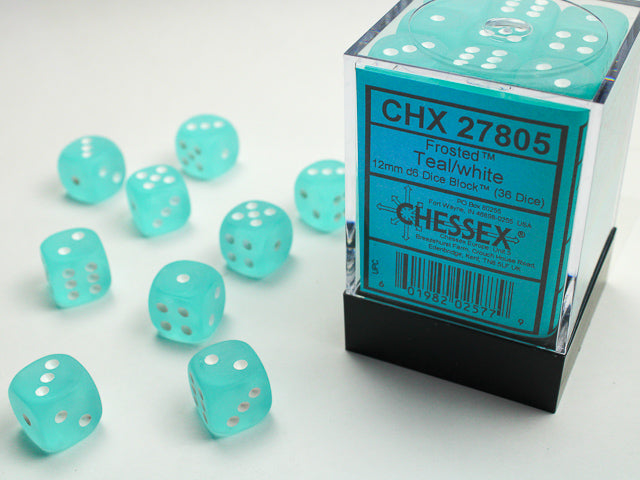Chessex：磨砂 7 件加勒比蓝