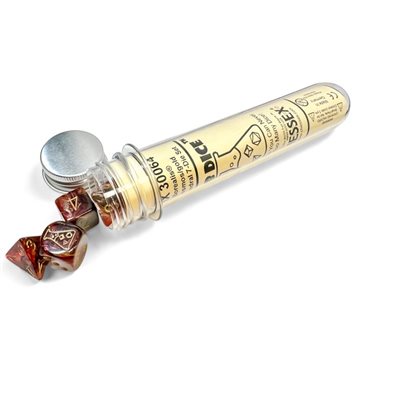 实验室骰子 7:半透明:7 颗深红色/金色(带奖励骰子)