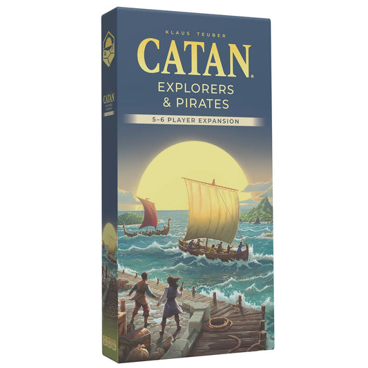 Catan Expansion: Explorers & Pirates, 5-6 Players (6th Edition)