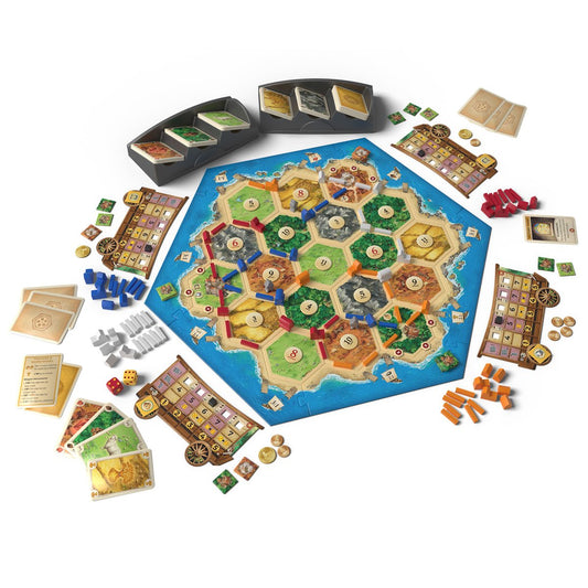 Catan Expansion: Traders & Barbarians - 6th Edition