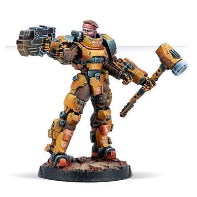 Infinity: NA2 Diggers; Armed Prospectors (Chain Rifle)