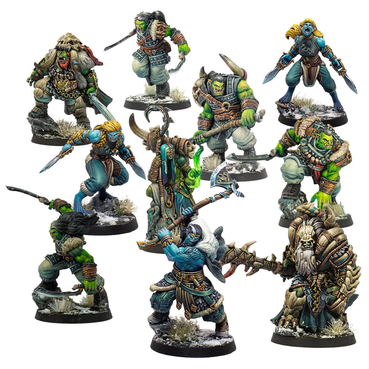 Warcrow: Northern Tribes Action Pack Action Pack [Pre-order][ETA Nov. 2025]