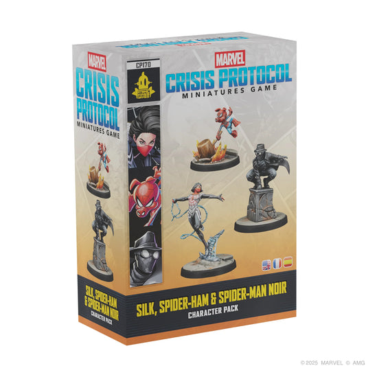 Marvel Crisis Protocol: Silk, Spider-Ham & Spider-Man Noir [Pre-order][ETA Q3 2025]