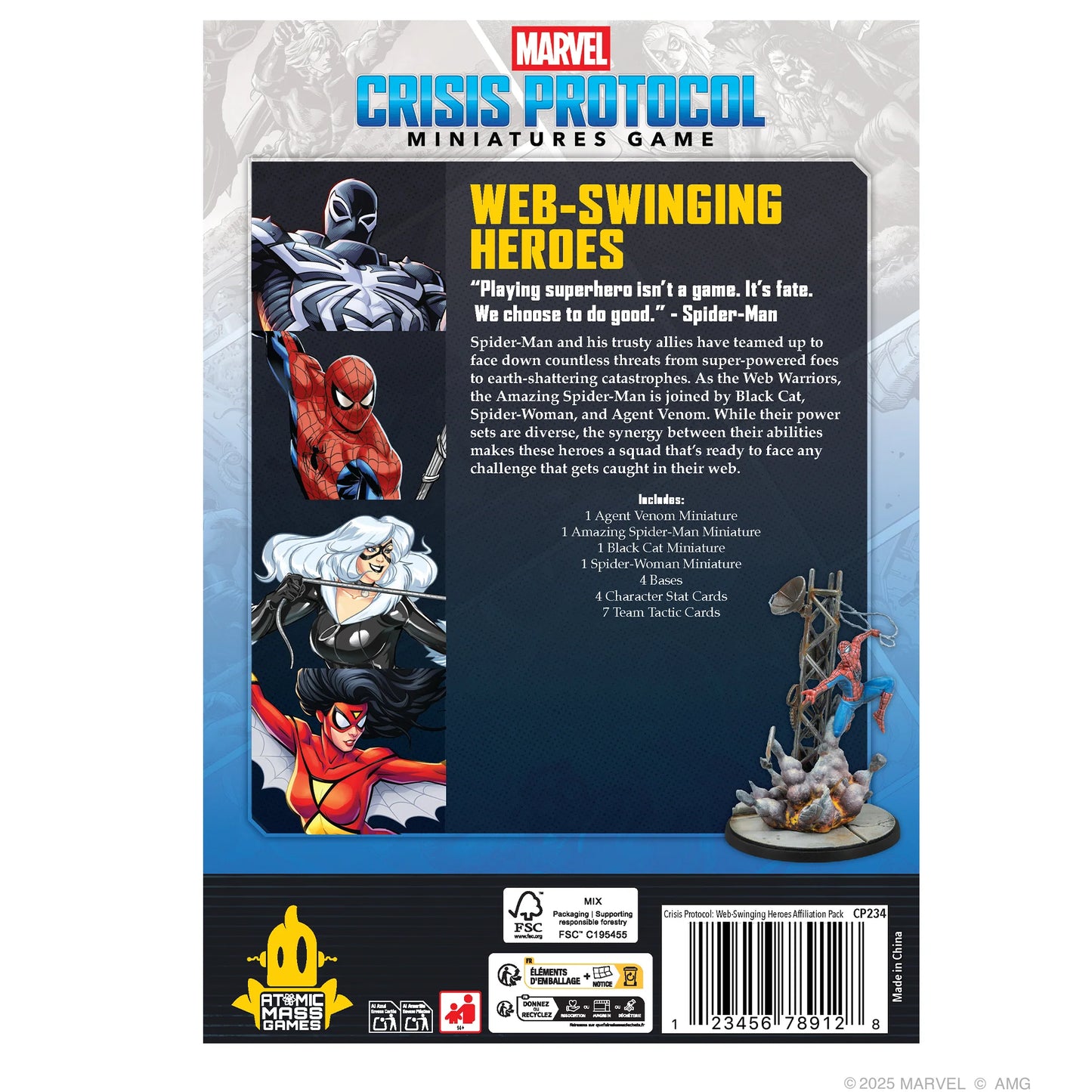 Marvel Crisis Protocol: Web-Swinging Heroes [Pre-order][ETA Q3 2025]