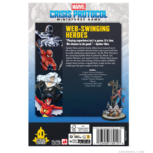 Marvel Crisis Protocol: Web-Swinging Heroes [Pre-order][ETA Q3 2025]