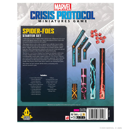 Marvel Crisis Protocol: Spider-Foe Starter Set [Pre-order][ETA Q4 2025]