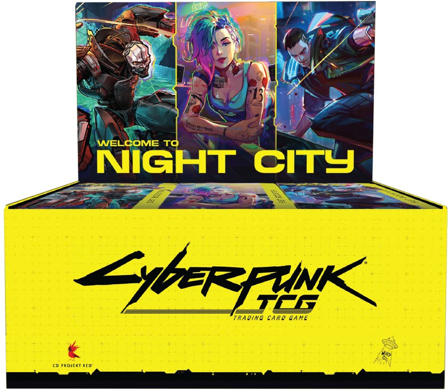Cyberpunk TCG: Welcome to Night City - RETAIL Booster Box [Preorder][Available 11/06/2026]