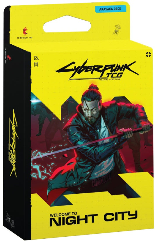 Cyberpunk TCG: Embracing Power RETAIL Starter Deck