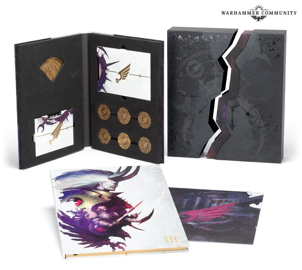 Warhammer 40000 Chaos Collector's Edition Codex Set (World Eaters, Thousand Sons, Death Guard, Emperor's Children)