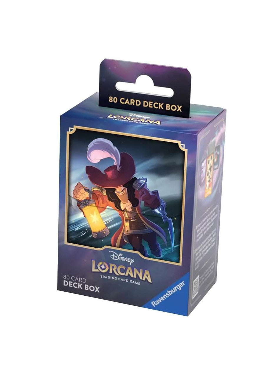 Disney Lorcana: The First Chapter - Captain Hook Deck Box (80ct)