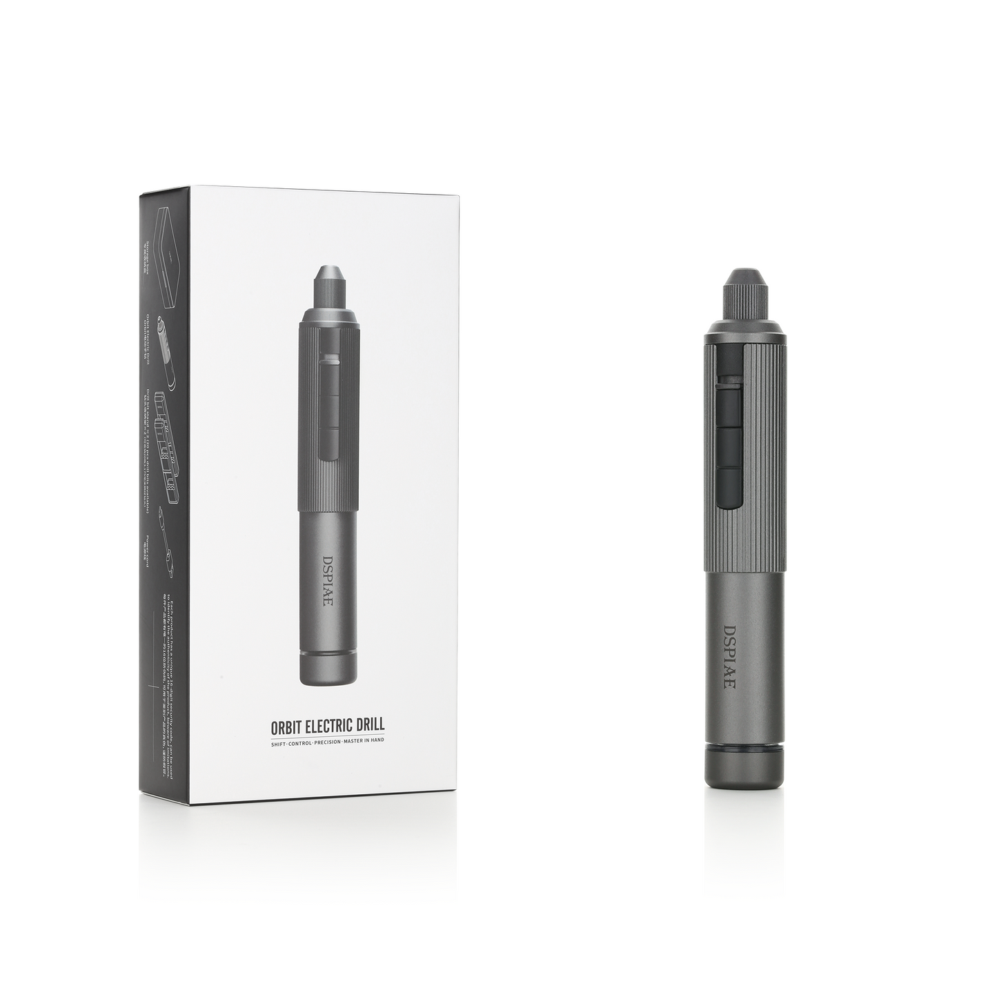 DSPIAE "Orbit" Smart Electric Hand Drill (Moon Dust Grey)
