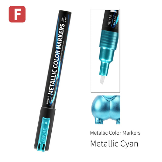 DSPIAE: Metallic Color Marker - Metallic Cyan