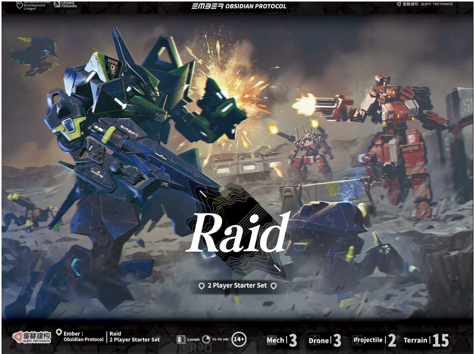 Ember: Obsidian Protocol - Raid 2-Player Starter Set [Pre-order][ETA: September 2026]