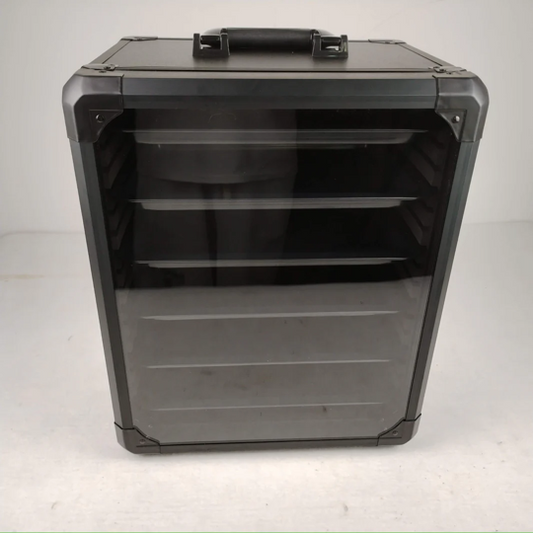 EVORETRO Miniatures Display & Carrying Case with 5 Metal Trays