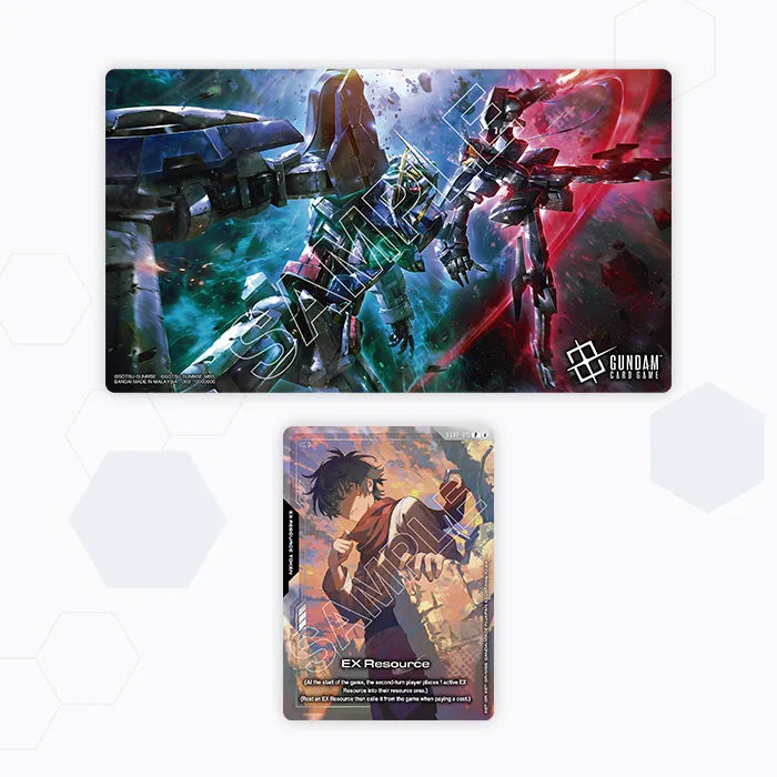 Gundam CG: Official Playmat & Card Set -Gundam 00- [Pre-order. Availalbe 09/25/2026]