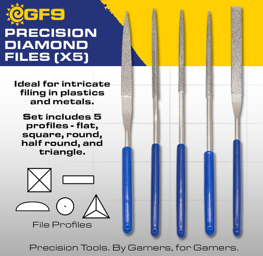 GF9 Precision Diamond Files