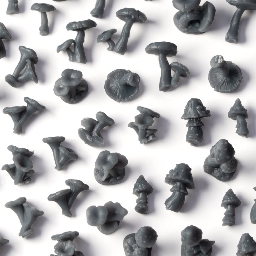 Gamers Grass Basing Bits - Forest Mushrooms