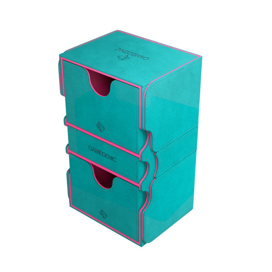Gamegenic Deck Box: Stronghold XL Teal / Pink (200)