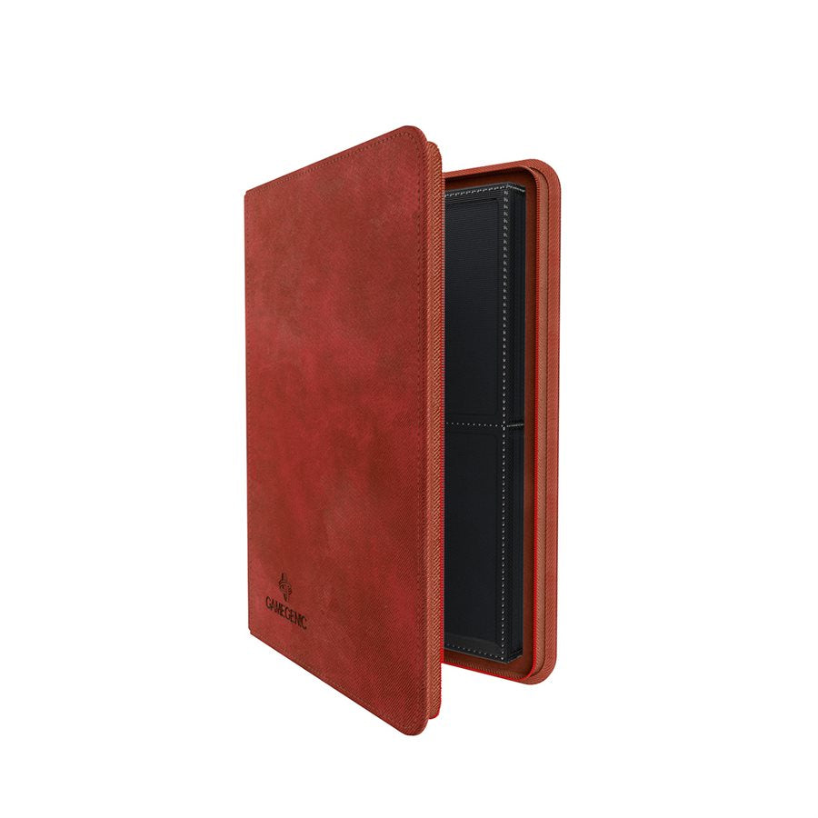 Gamegenic Zip-up Album - 8 Pocket, Red