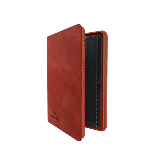 Gamegenic Zip-up Album - 8 Pocket, Red