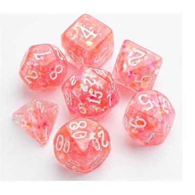 Candy-like Series: Peach RPG Dice Set (7pcs) (Damaged Packaging)