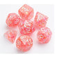Candy-like Series: Peach RPG Dice Set (7pcs) (Damaged Packaging)