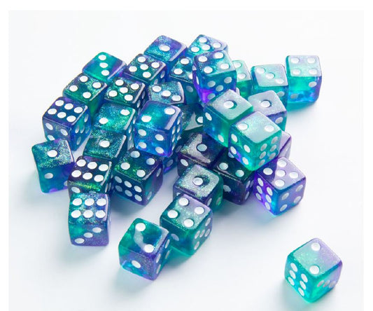 Galaxy Series: Neptune - D6 Dice Set 12 mm (36 pcs)