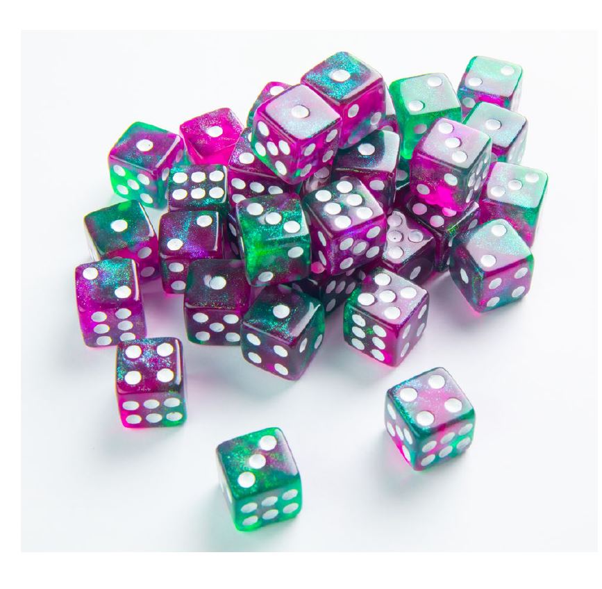 Galaxy Series: Aurora - D6 Dice Set 12 mm (36 pcs)