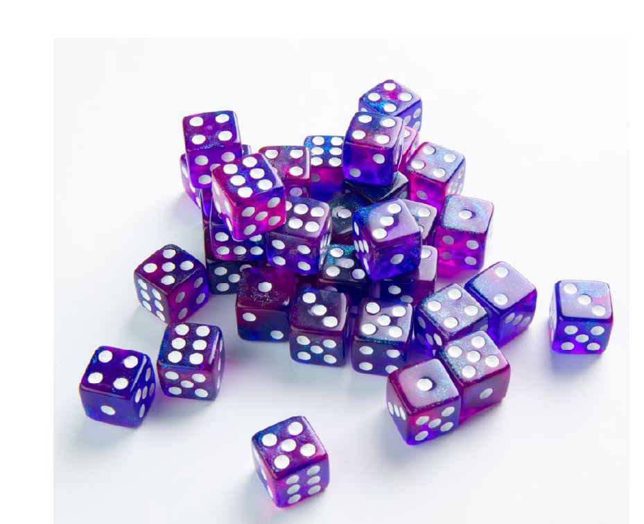 Galaxy Series: Nebula - D6 Dice Set 12 mm (36 pcs)