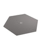 Magnetic Hexagonal Dice Tray (Black / Gray)