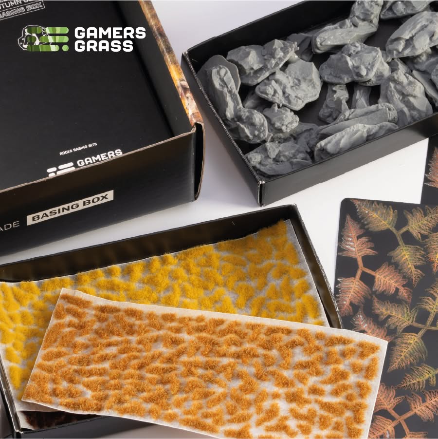 Gamers Grass - Golden Autumn Glade Basing Box