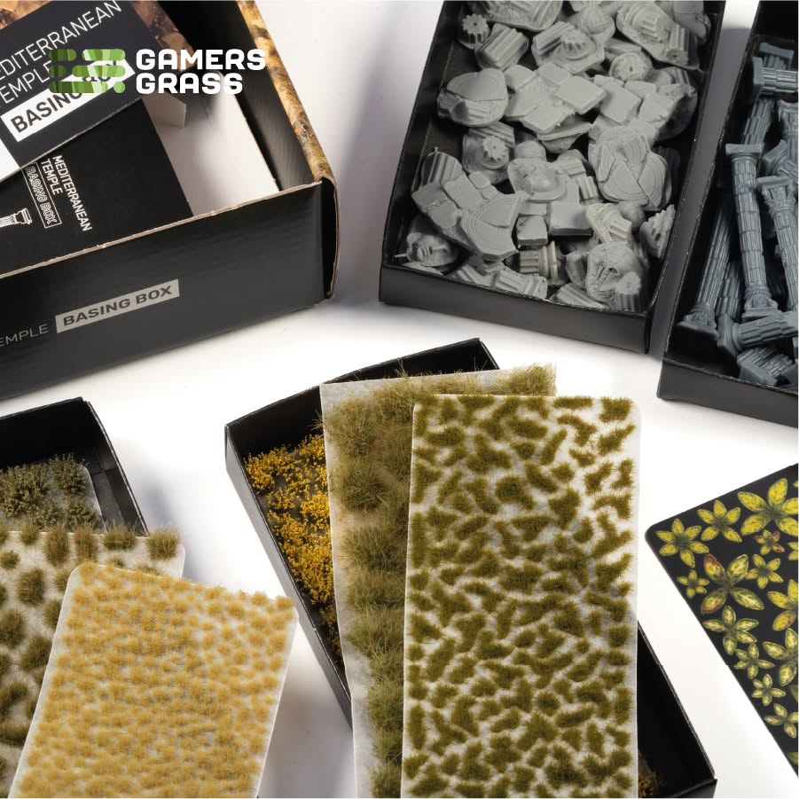 Gamers Grass - Mediterranean Temple Basing Box