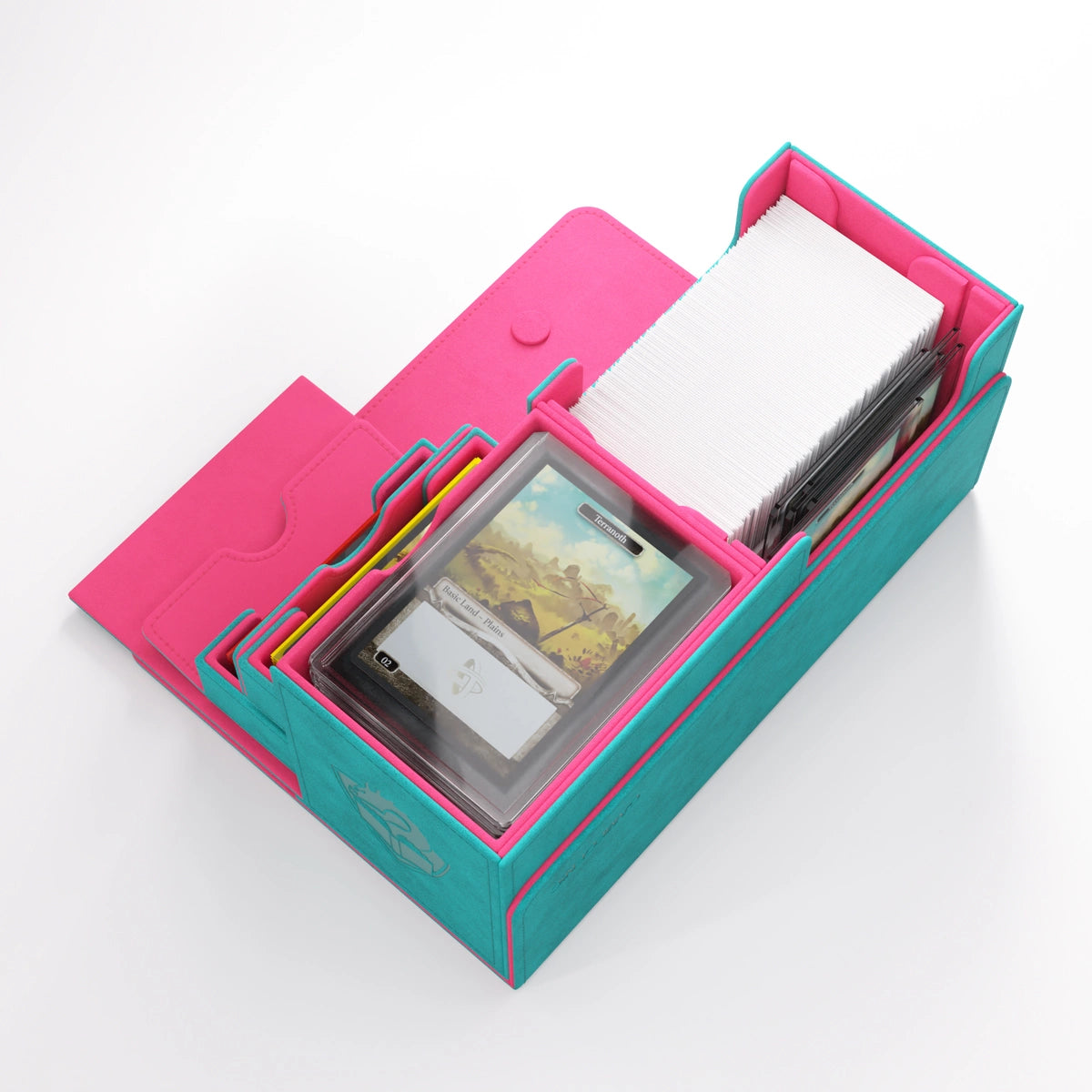 Deck Box: The Academic 133+ XL Teal/Pink Tolarian Edition