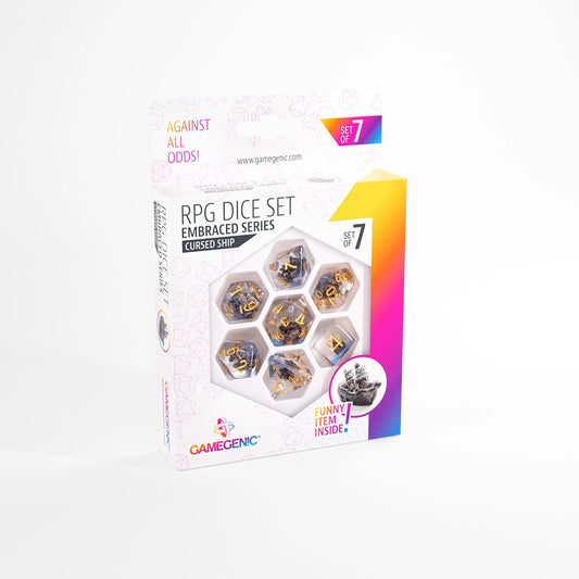 RPG 骰子套装(7 件套)拥抱系列:被诅咒的船