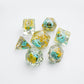 RPG DICE SET (SET OF 7)  Embraced Series: Green Skull