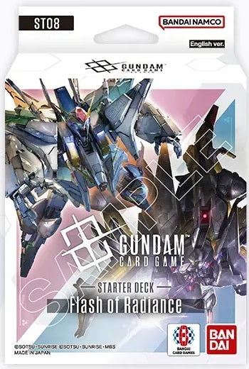 Gundam CG: Starter Decks ST-08 "Flash of Radiance"