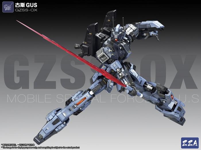 ZZA Model: MG 1/100 GZSS-OX "GUS" Plastic Model Kit