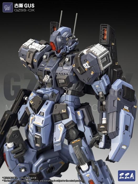 ZZA Model: MG 1/100 GZSS-OX "GUS" Plastic Model Kit