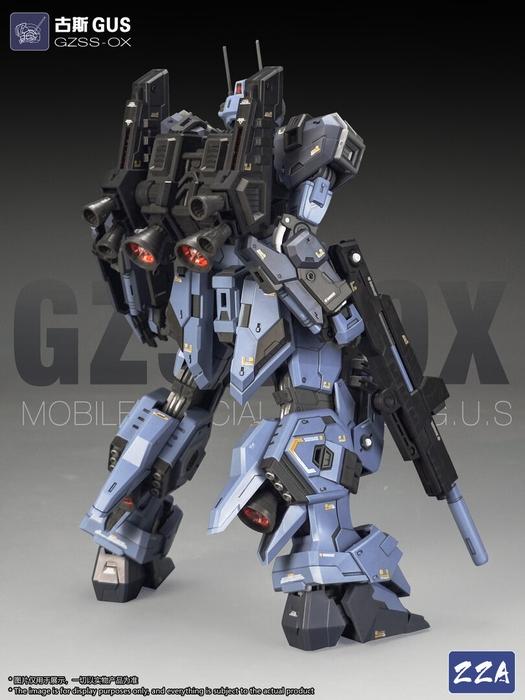 ZZA Model: MG 1/100 GZSS-OX "GUS" Plastic Model Kit