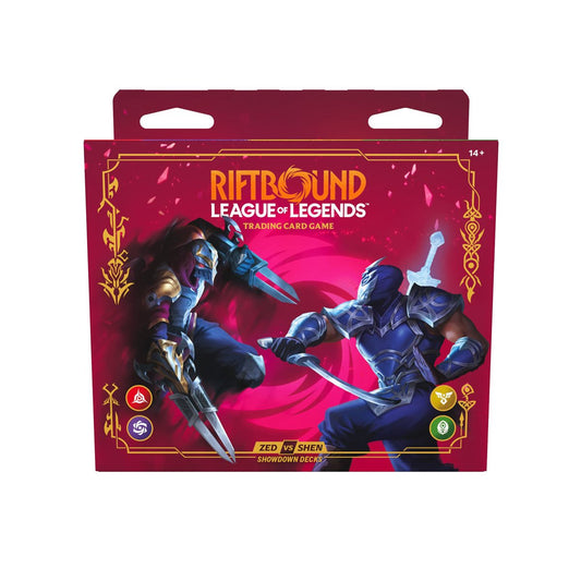 Riftbound TCG: Vendetta - Champion Deck Display: Zed vs. Shen [Pre-order][Release on July 31]