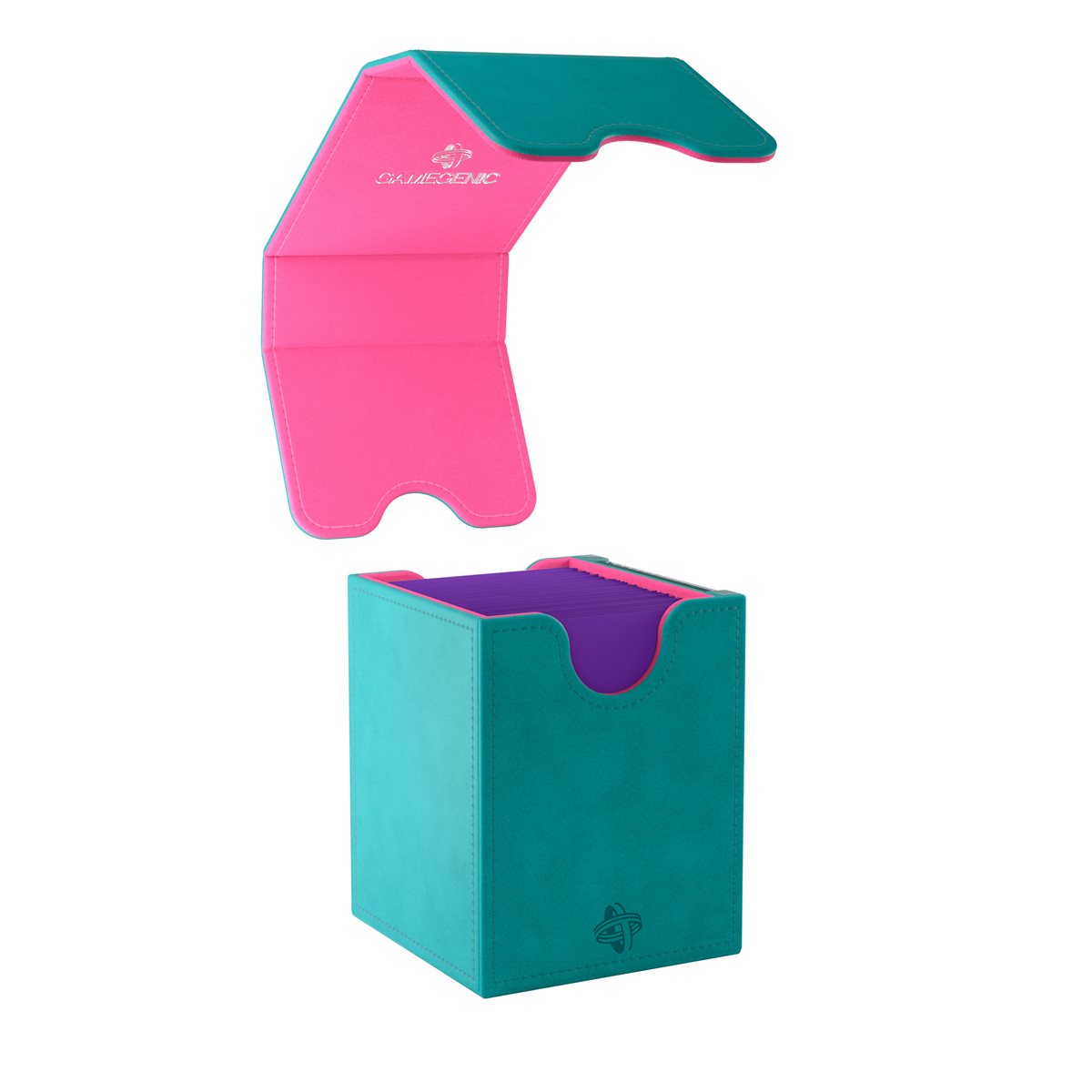 Gamegenic Deck Box: Squire XL Teal/Pink (100ct)