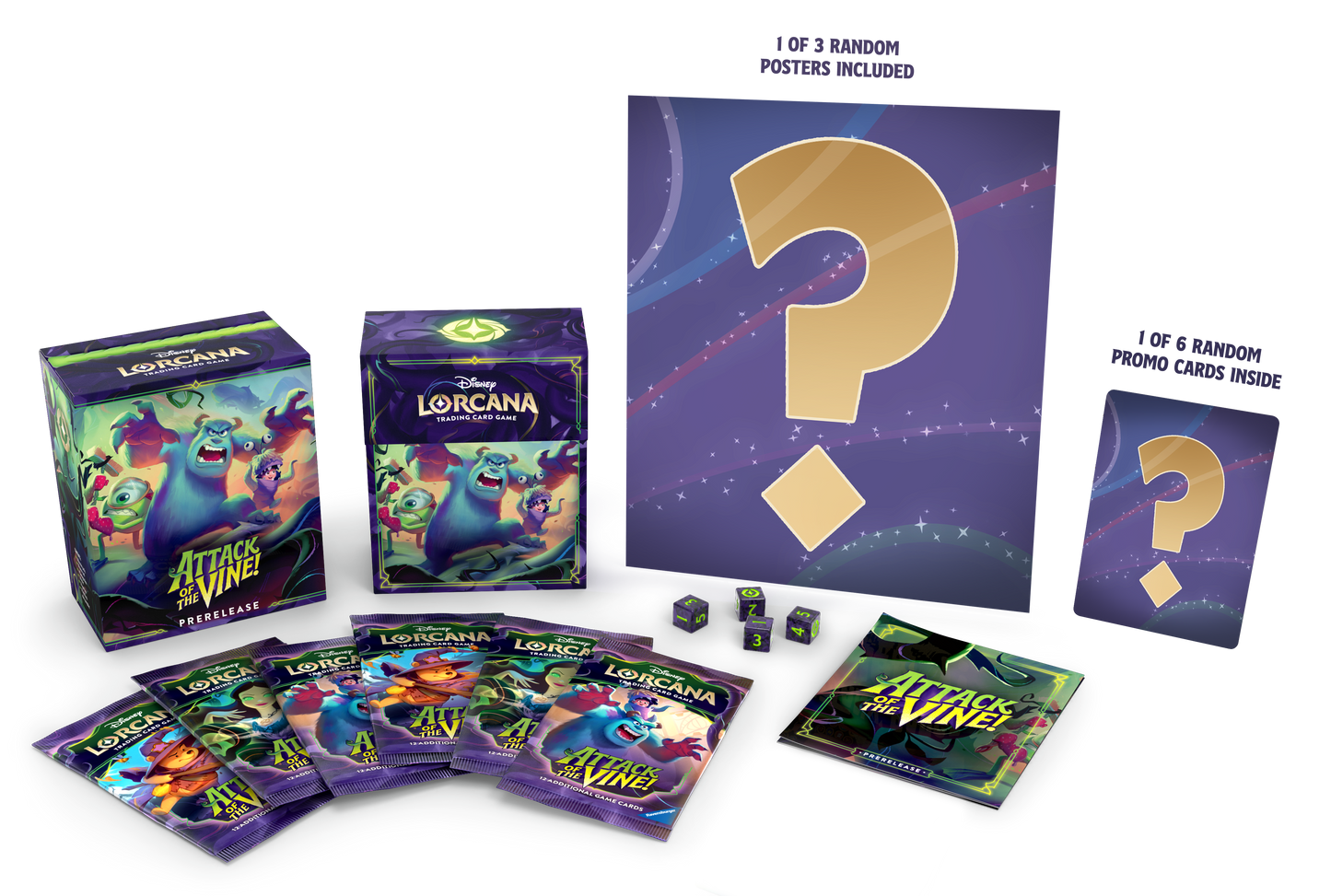 Disney Lorcana: Set 13 Attack of the Vine! Pre-release Pack  [Pre-order][Available 07/17/2026]