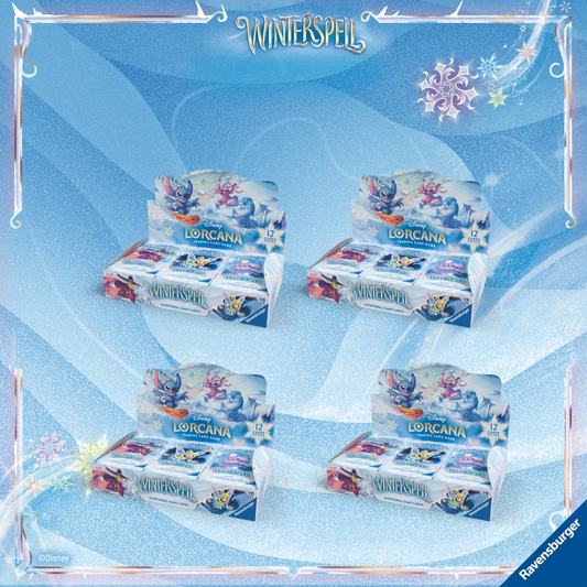 Disney Lorcana: Set 11 Winterspell (Sealed Case of 4 Displays)